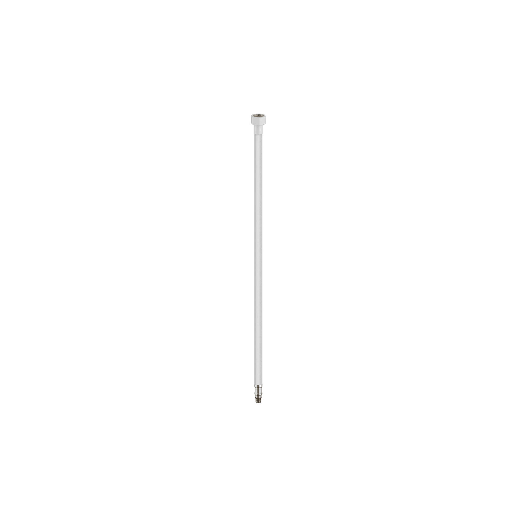 Premium Flexible Mixer Tap Hose Pair Matte White gallery detail image