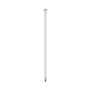 Premium Flexible Mixer Tap Hose Pair Matte White gallery detail image