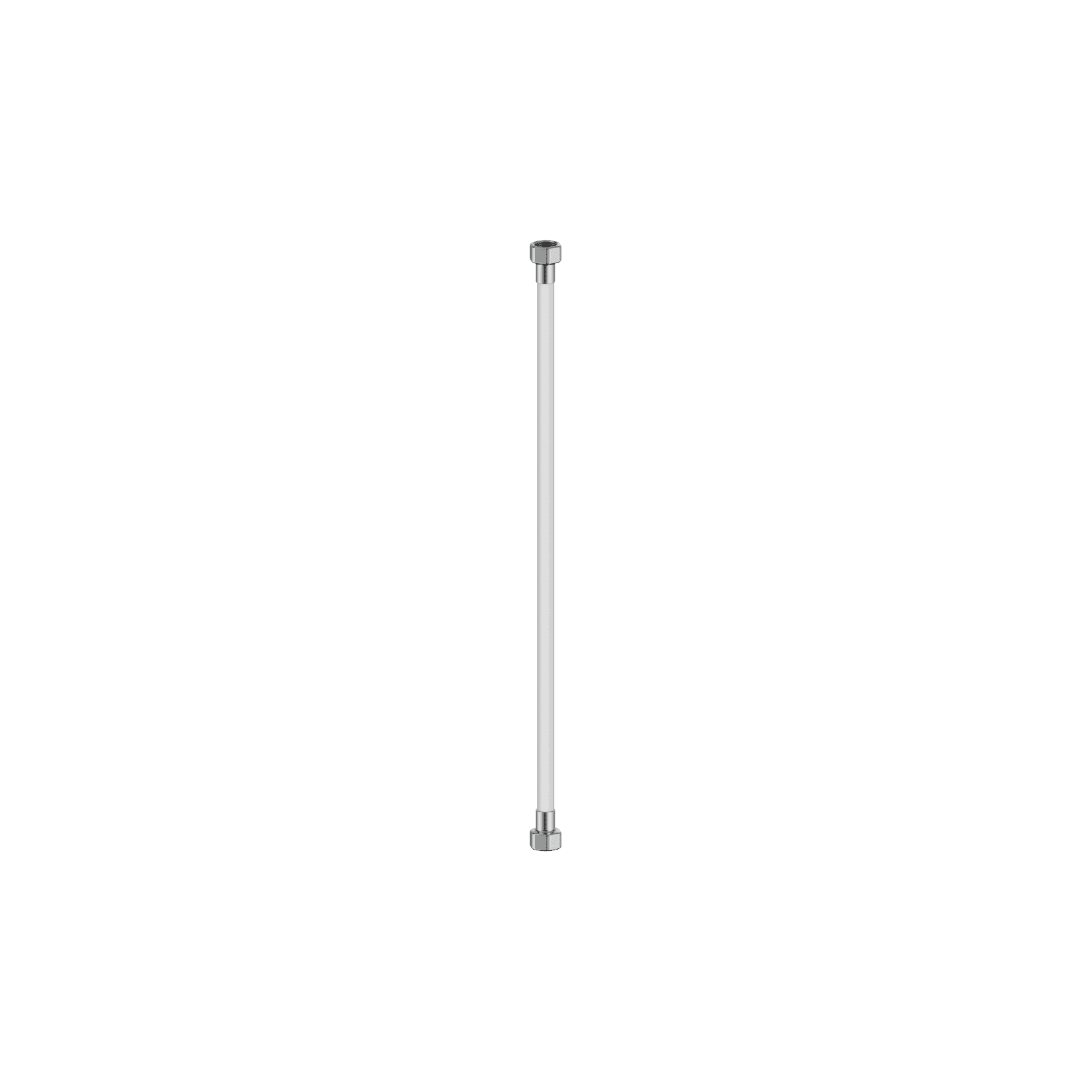 500mm Premium G1/2 Female Flixble Water Connector Hose Chrome gallery detail image