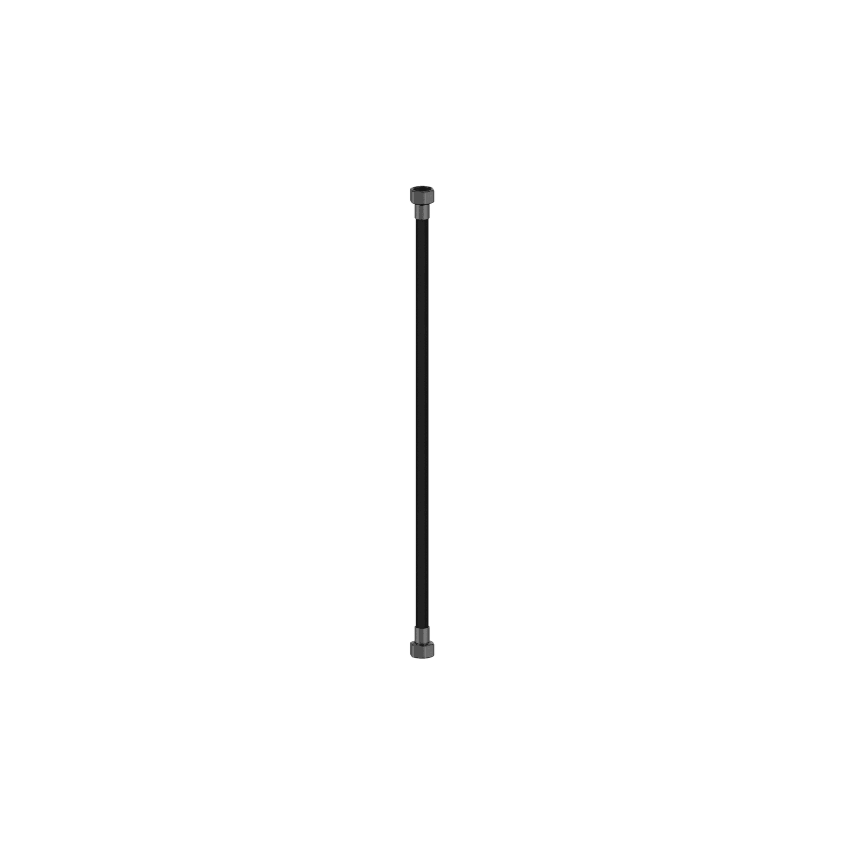 500mm Premium G1/2 Female Flixble Water  Connector Hose Gun Metal gallery detail image
