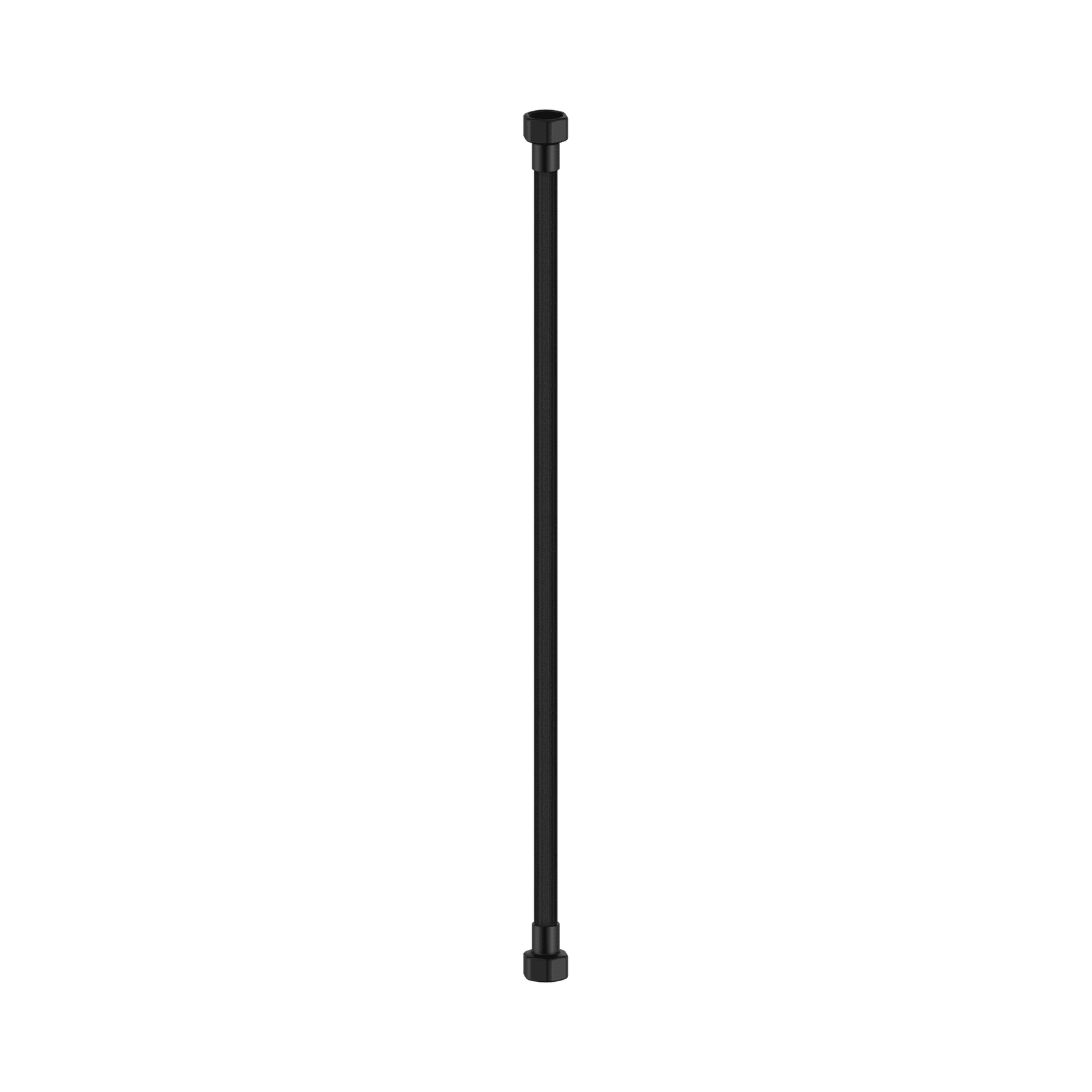 500mm Premium G1/2 Female Flixble Water  Connector Hose Matte Black gallery detail image