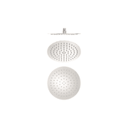 250mm Round Stainless Steel Shower Head 4 Star Rating Brushed Nickel gallery detail image