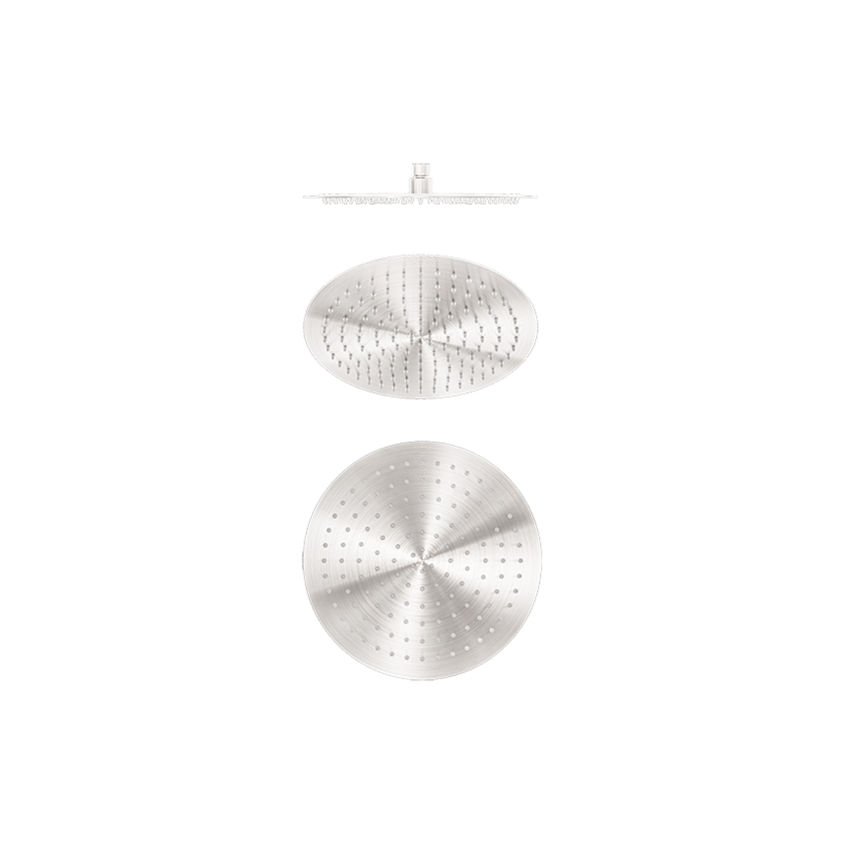 Zen SS316L 300mm Round Shower Head | Brushed Nickel gallery detail image
