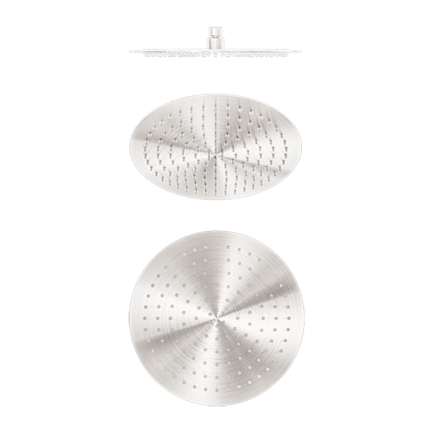 Zen SS316L 300mm Round Shower Head | Brushed Nickel gallery detail image