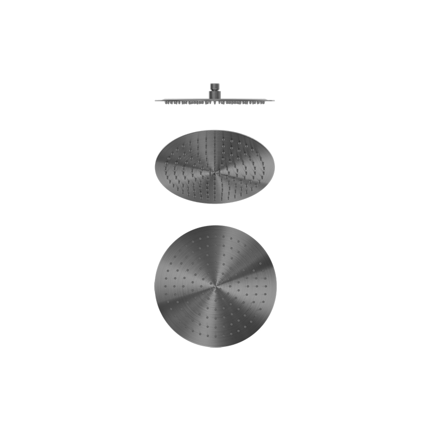 Zen SS316L 300mm Round Shower Head | Graphite gallery detail image