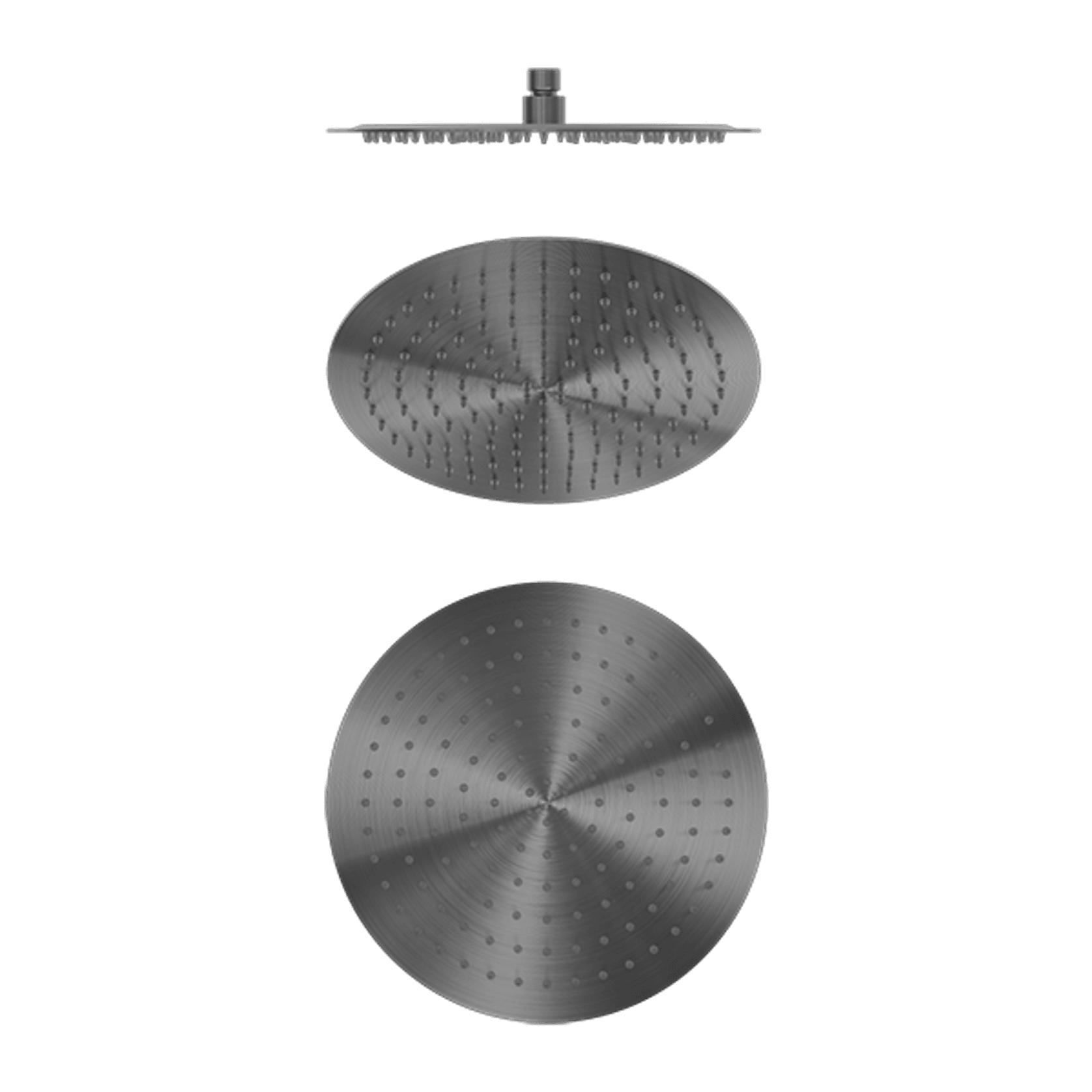 Zen SS316L 300mm Round Shower Head | Graphite gallery detail image
