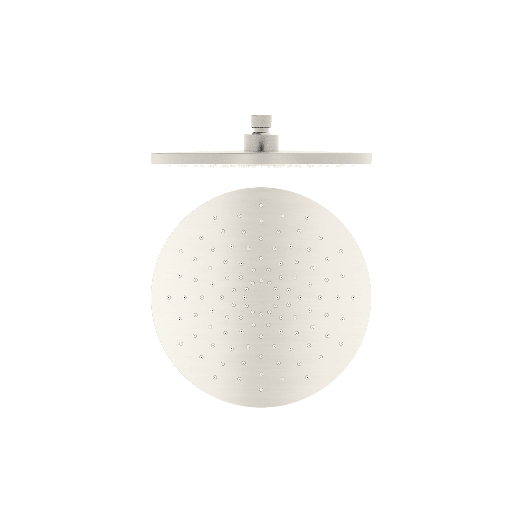 250mm Abs Round Shower Head Brushed Nickel gallery detail image