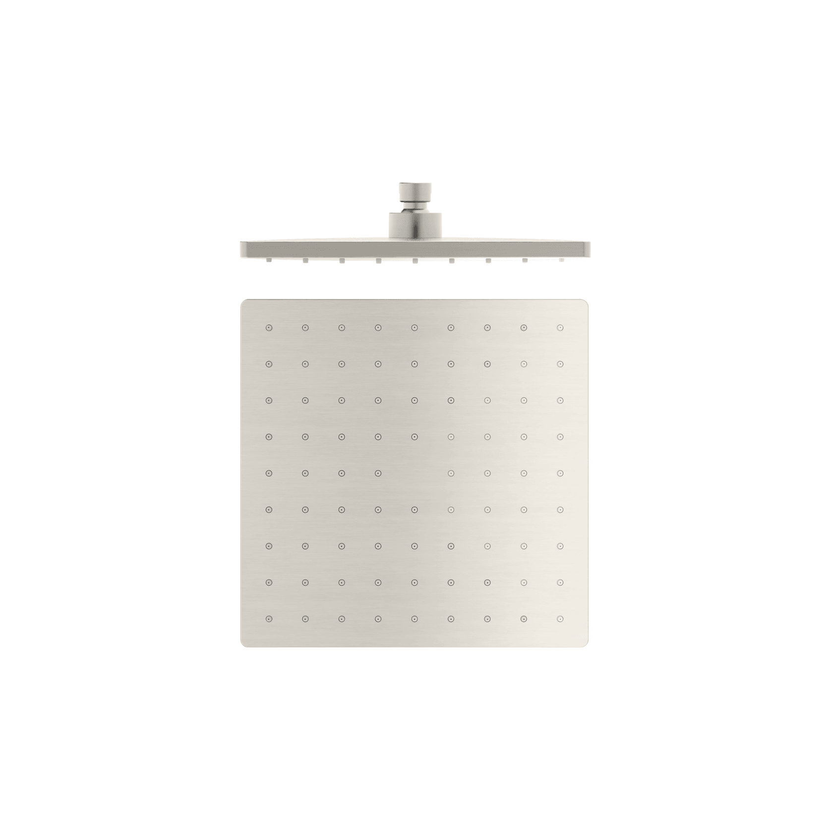 250mm Abs Square Shower Head Brushed Nickel gallery detail image