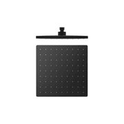 250mm Abs Square Shower Head Matte Black gallery detail image