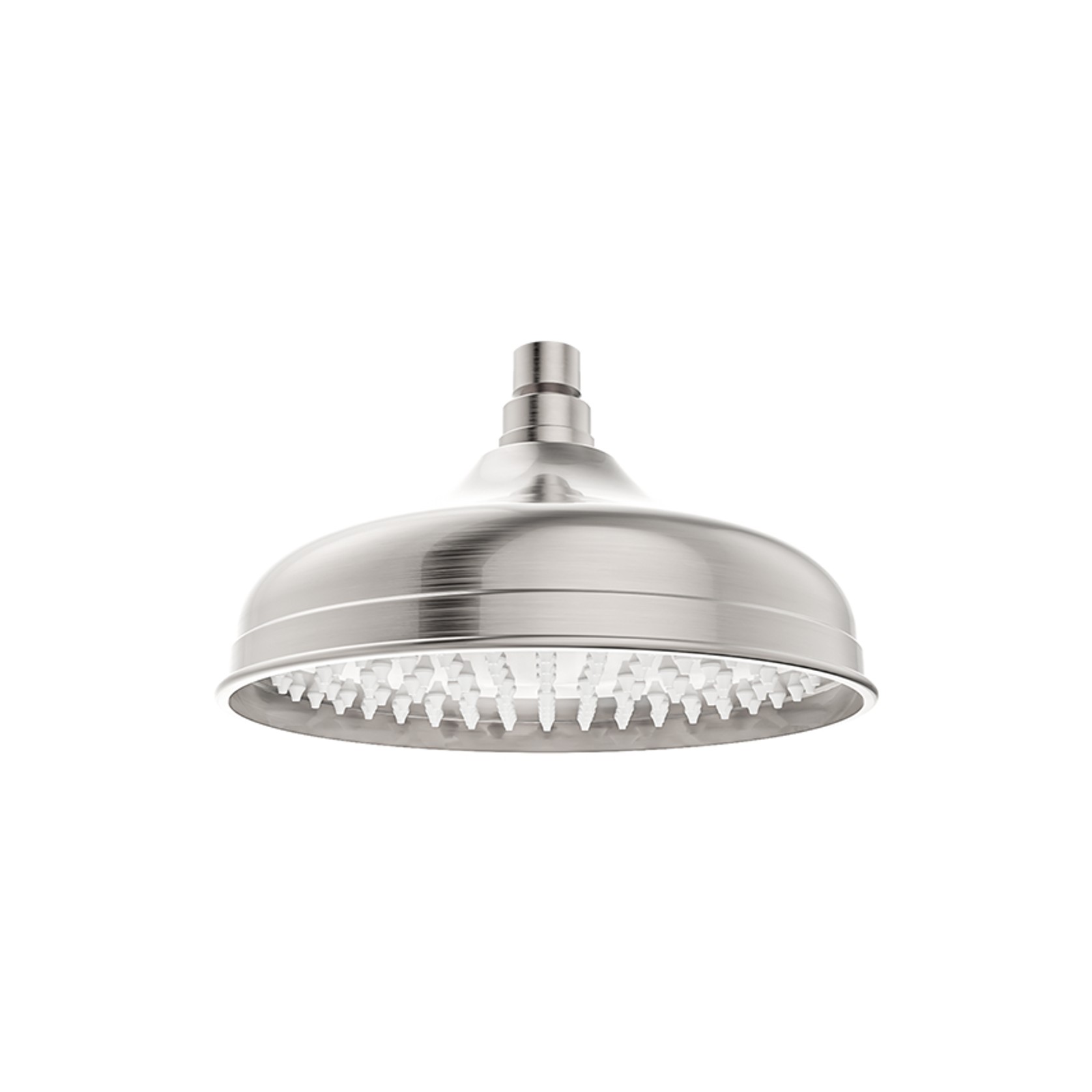 York 200mm Shower Head Brushed Nickel gallery detail image