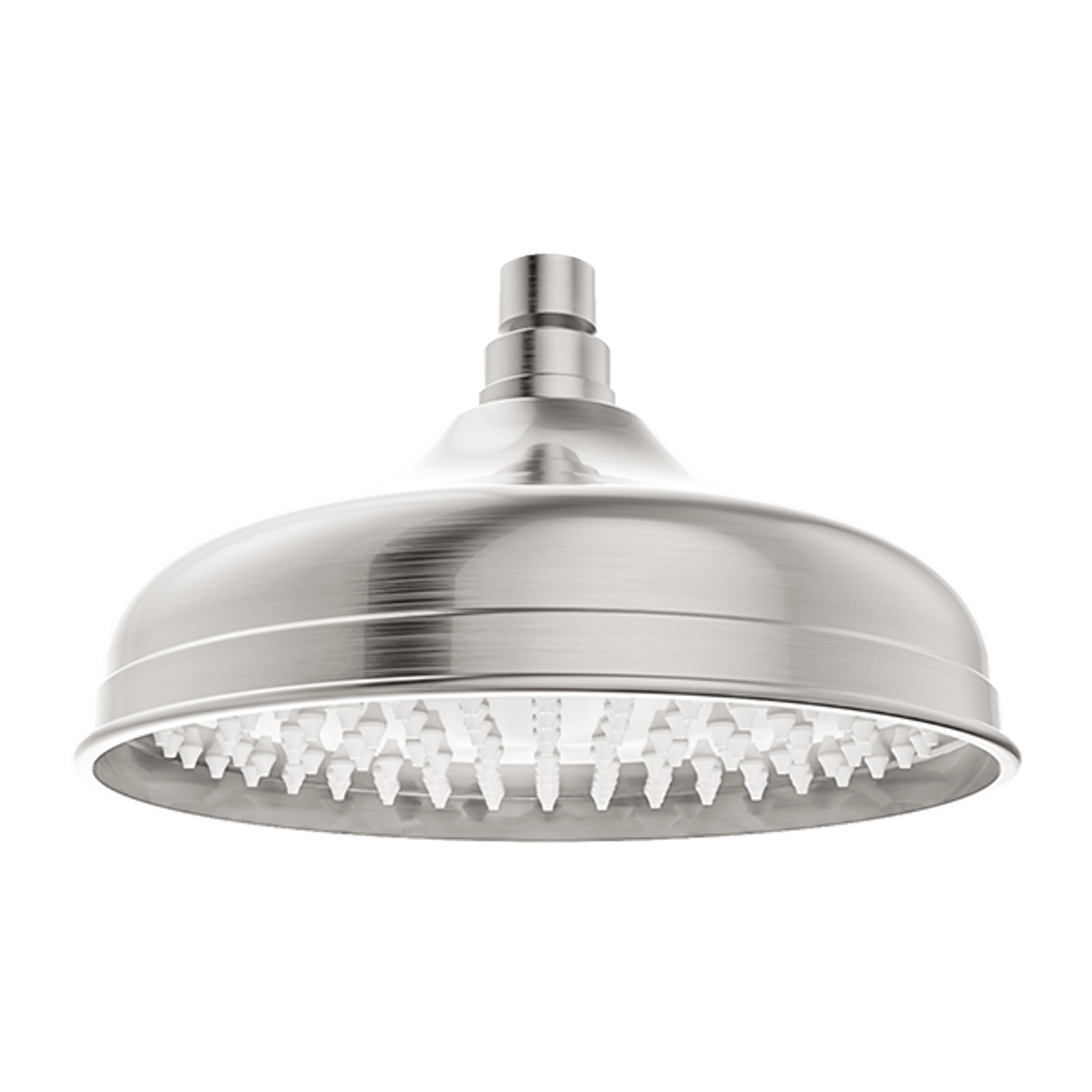 York 200mm Shower Head Brushed Nickel gallery detail image