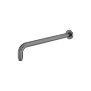 Zen SS316L Round Shower Arm 400mm Length | Graphite gallery detail image