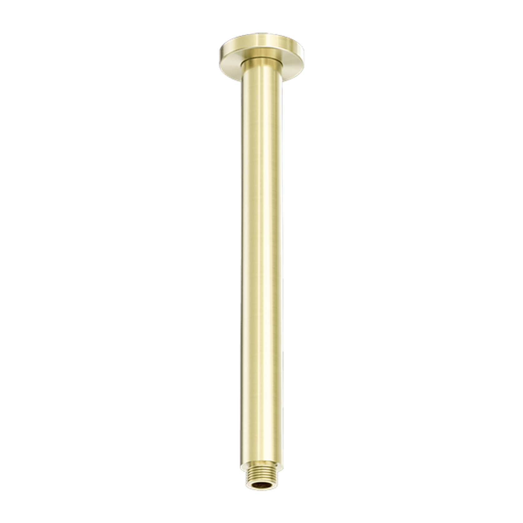 Zen SS316L Round Ceiling Arm 300mm Length | Brushed Gold gallery detail image