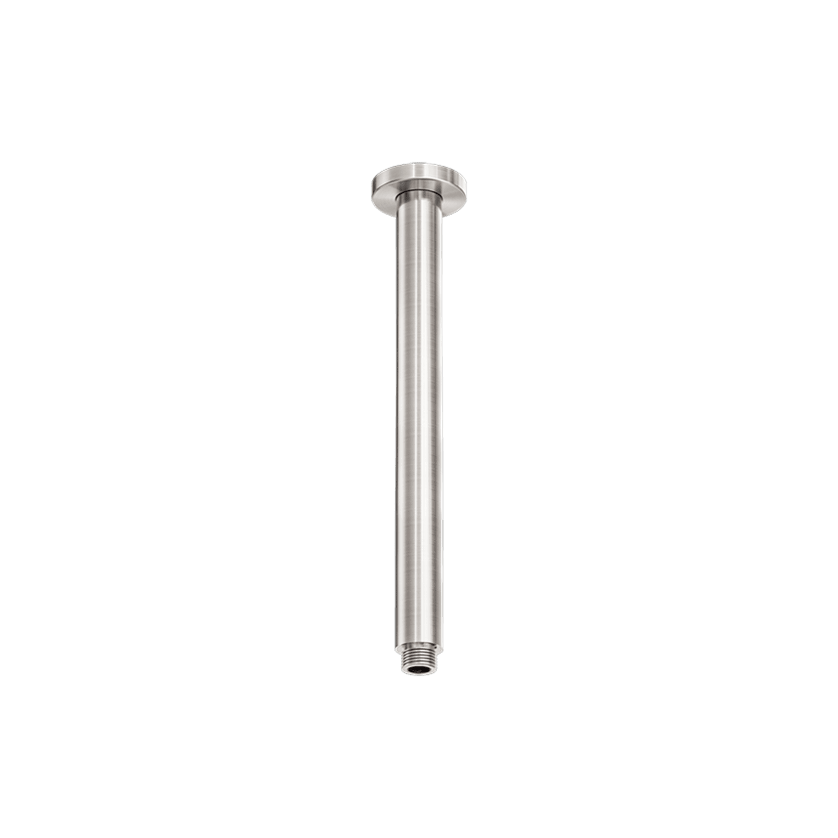 Zen SS316L Round Ceiling Arm 300mm Length | Brushed Nickel gallery detail image