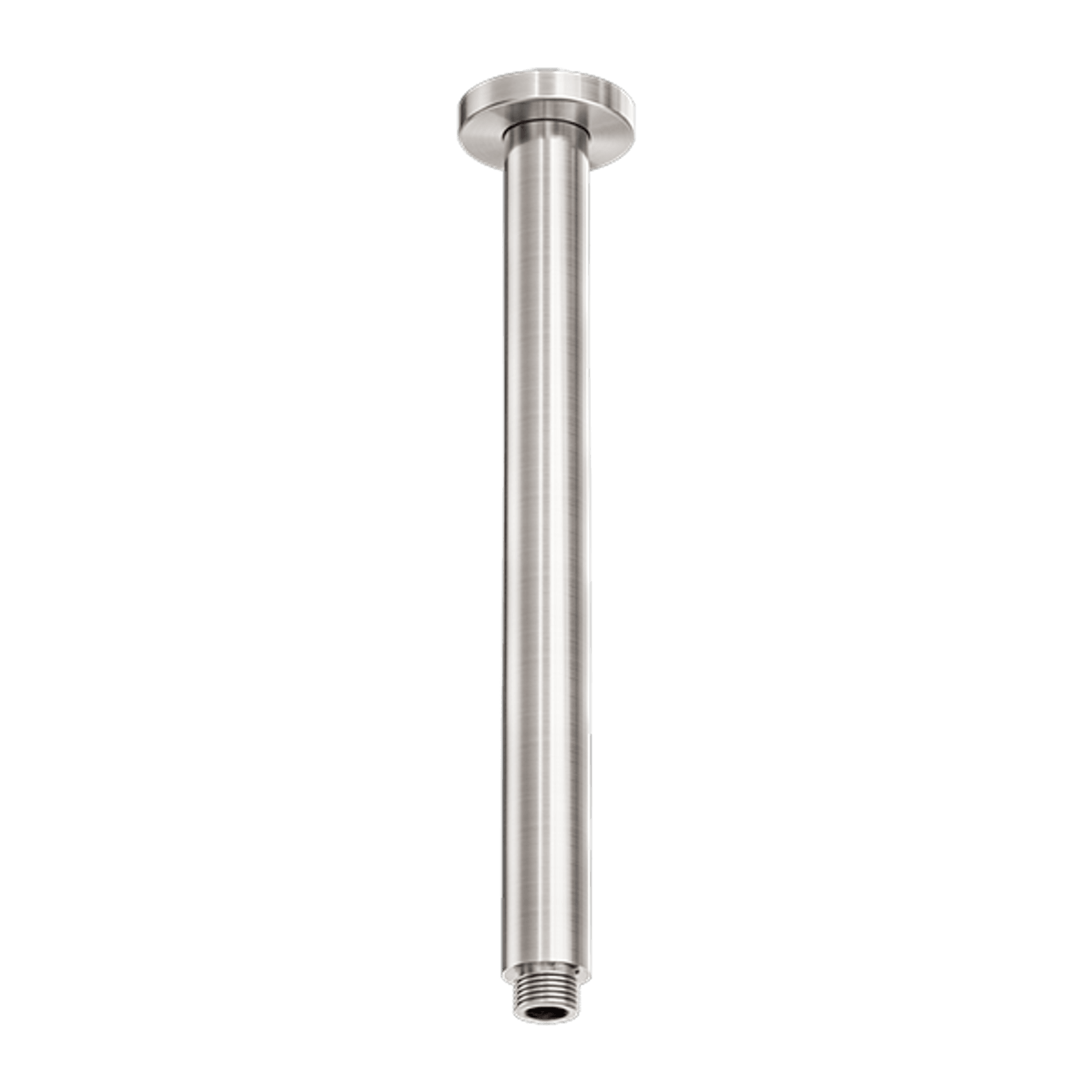 Zen SS316L Round Ceiling Arm 300mm Length | Brushed Nickel gallery detail image