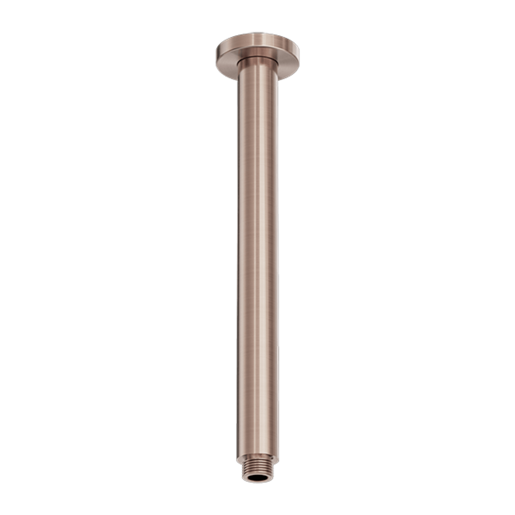 Zen SS316L Round Ceiling Arm 300mm Length | Brushed Bronze gallery detail image