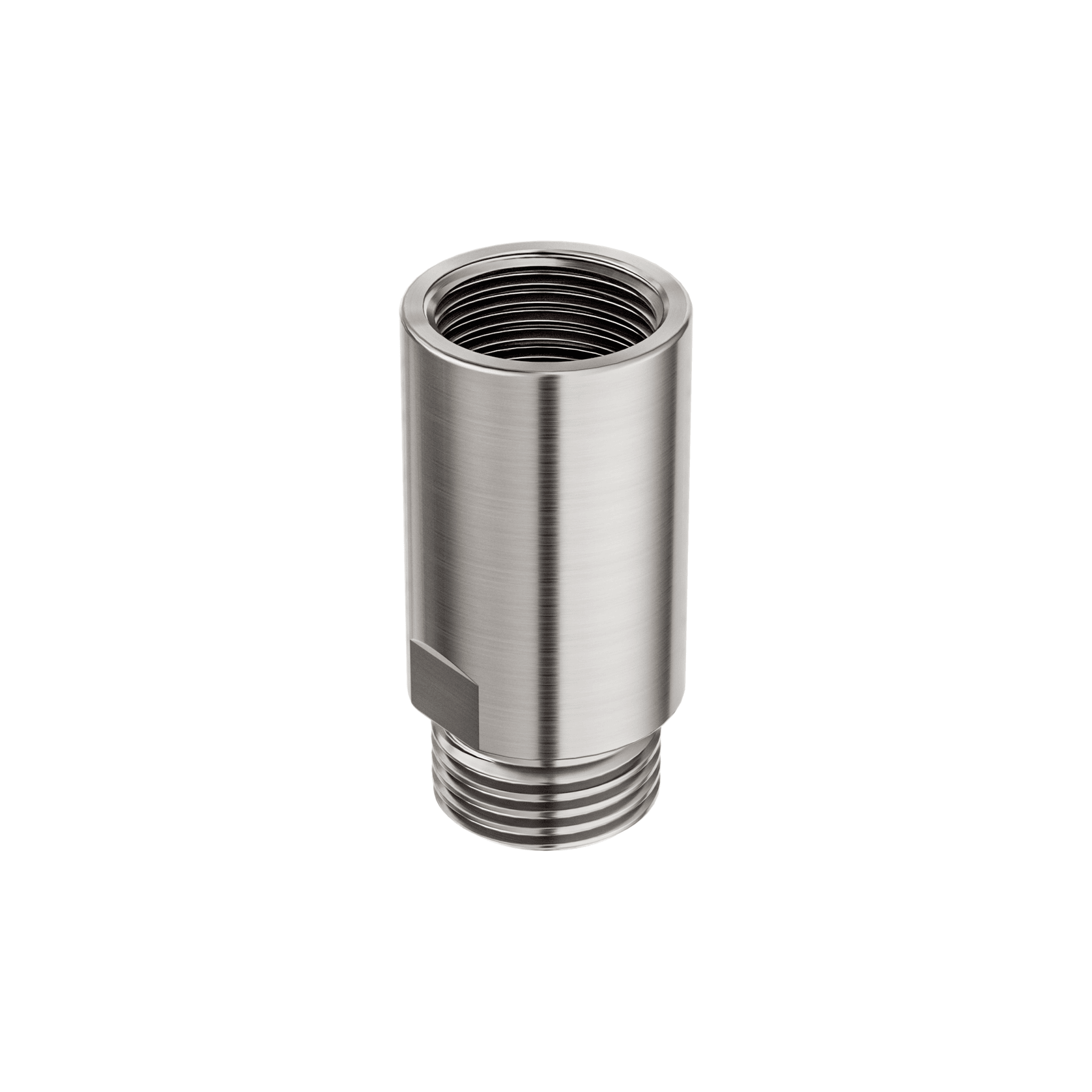 Dual Check Valve Male X Female G1/2 Brushed Nickel gallery detail image