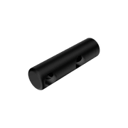Mecca Care Make Your Own 25mm Grab Rail Double Towel Bracket Left Matte Black gallery detail image