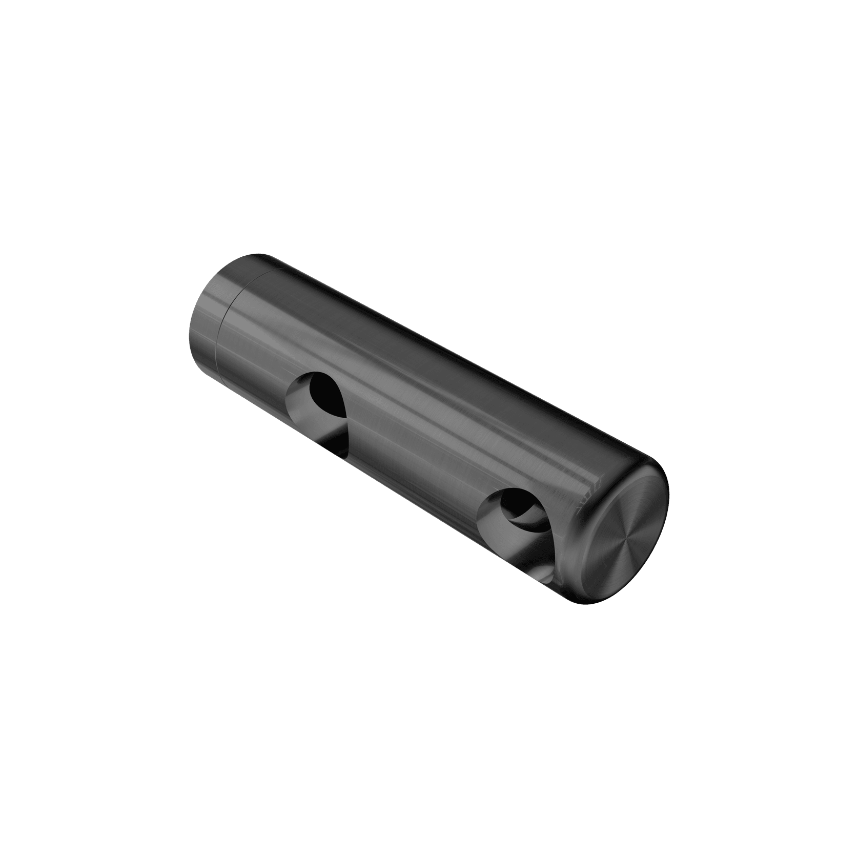 Mecca Care Make Your Own 25mm Grab Rail Double Towel Bracket Right Gun Metal gallery detail image