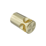 Mecca Care Make Your Own 32mm Grab Rail 90 Degree Bracket Brushed Gold gallery detail image