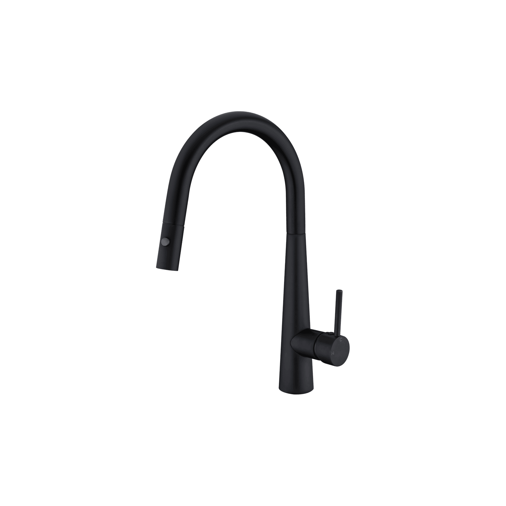 Dolce Pull Out Sink Mixer With Vegie Spray Function Matte Black gallery detail image