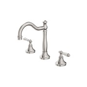 York Basin Set With Metal Lever Brushed Nickel gallery detail image