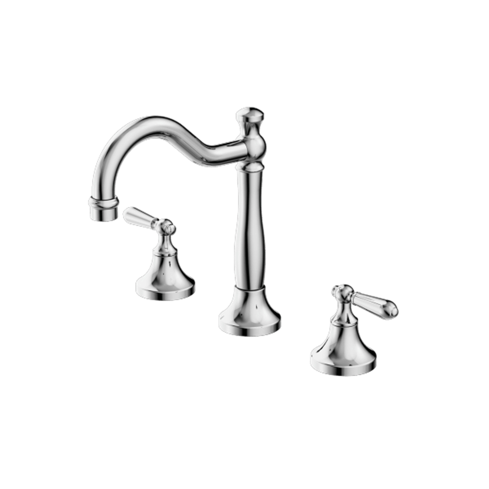 York Basin Set With Metal Lever Chrome gallery detail image