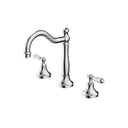 York Basin Set With Metal Lever Chrome gallery detail image