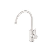 York Kitchen Mixer Gooseneck Spout With Metal Lever Brushed Nickel gallery detail image