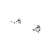 York Wall Top Assemblies With Metal Lever Brushed Nickel gallery detail image