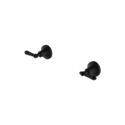 York Wall Top Assemblies With Metal Lever Matte Black gallery detail image