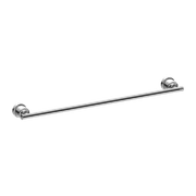 York Single Towel Rail 600mm Chrome gallery detail image