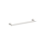 York Double Towel Rail 600mm Brushed Nickel gallery detail image