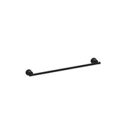 York Single Towel Rail 600mm Matte Black gallery detail image