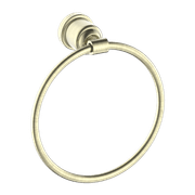 York Towel Ring Aged Brass gallery detail image
