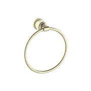 York Towel Ring Aged Brass gallery detail image