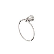 York Towel Ring Brushed Nickel gallery detail image