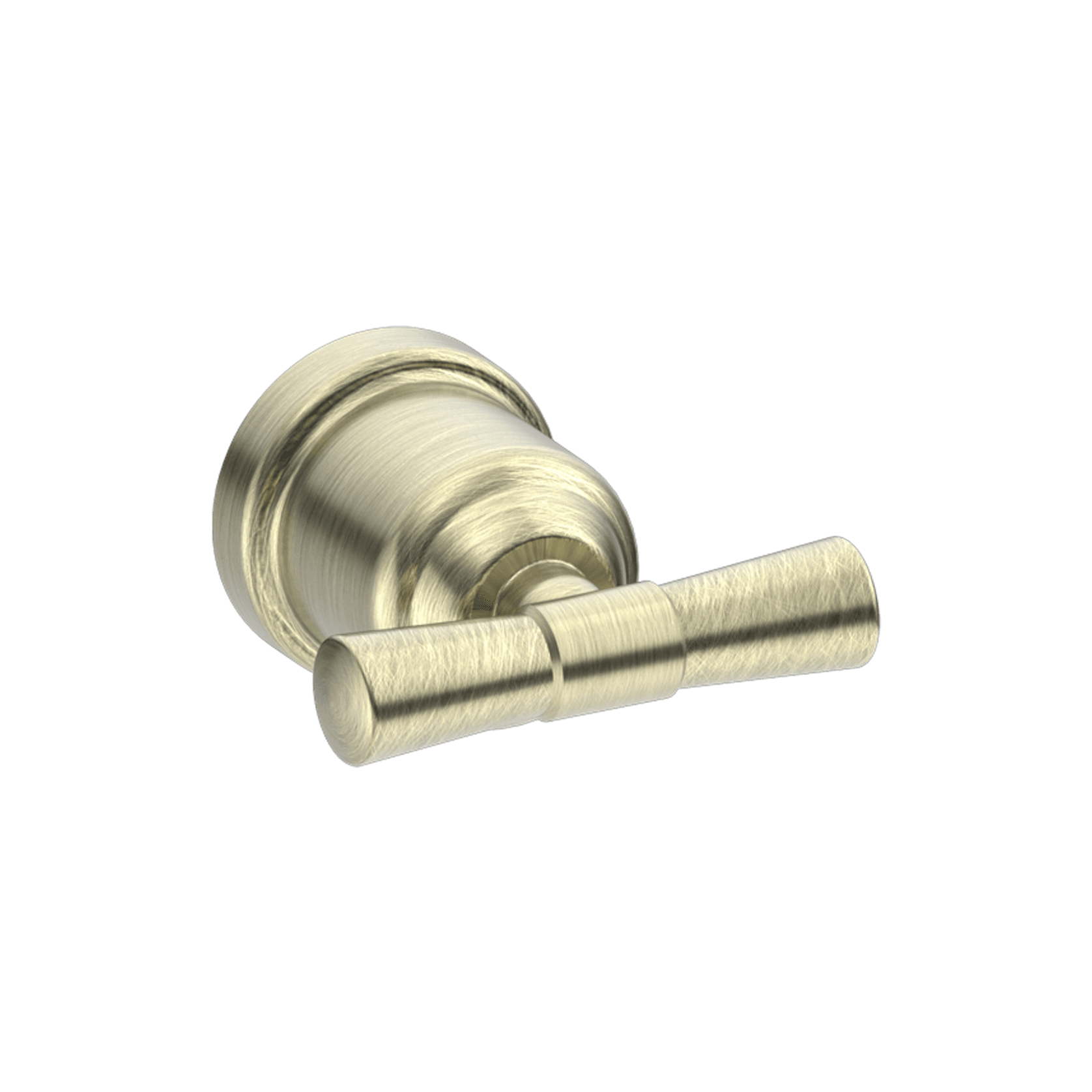 York Robe Hook Aged Brass gallery detail image