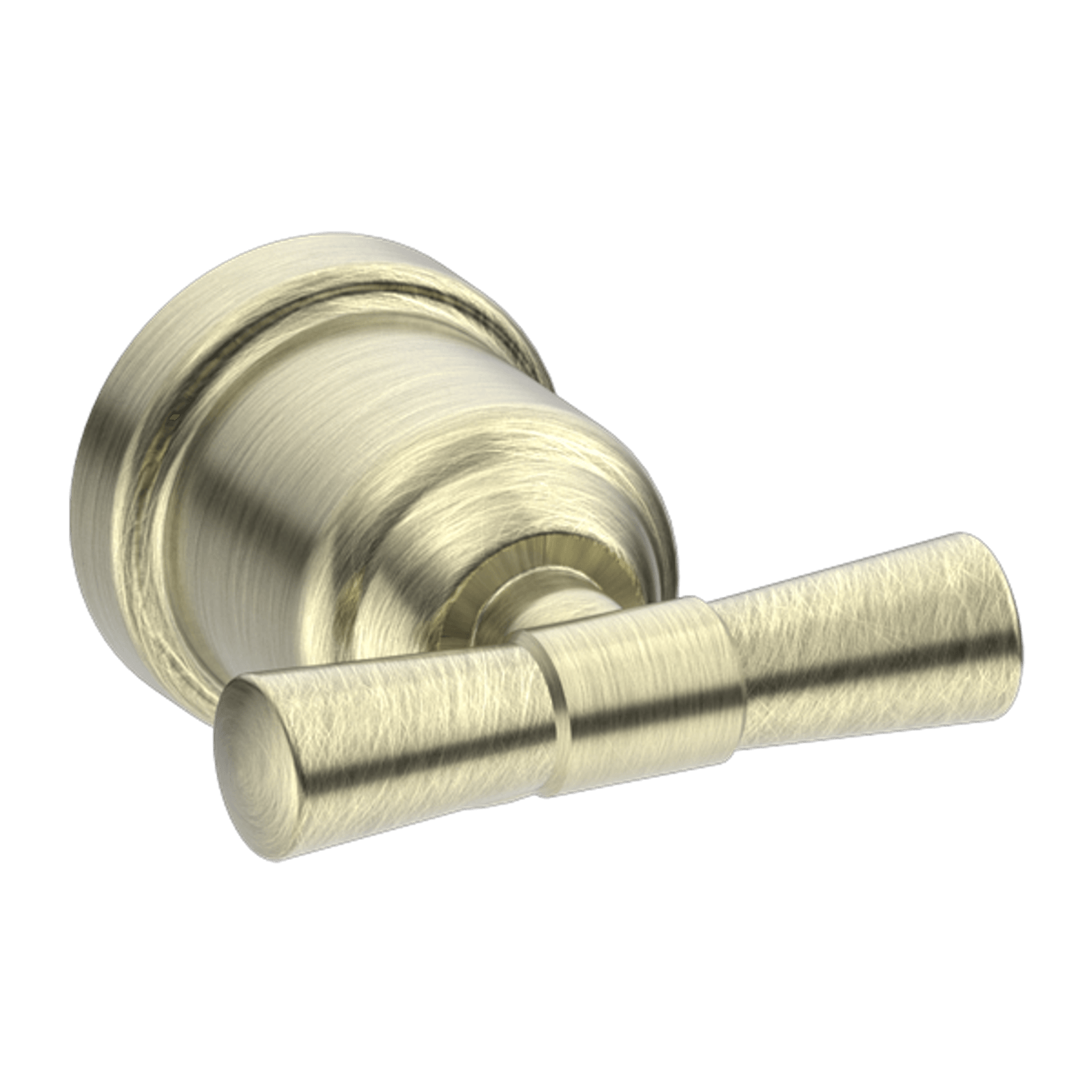 York Robe Hook Aged Brass gallery detail image