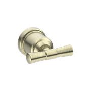 York Robe Hook Aged Brass gallery detail image