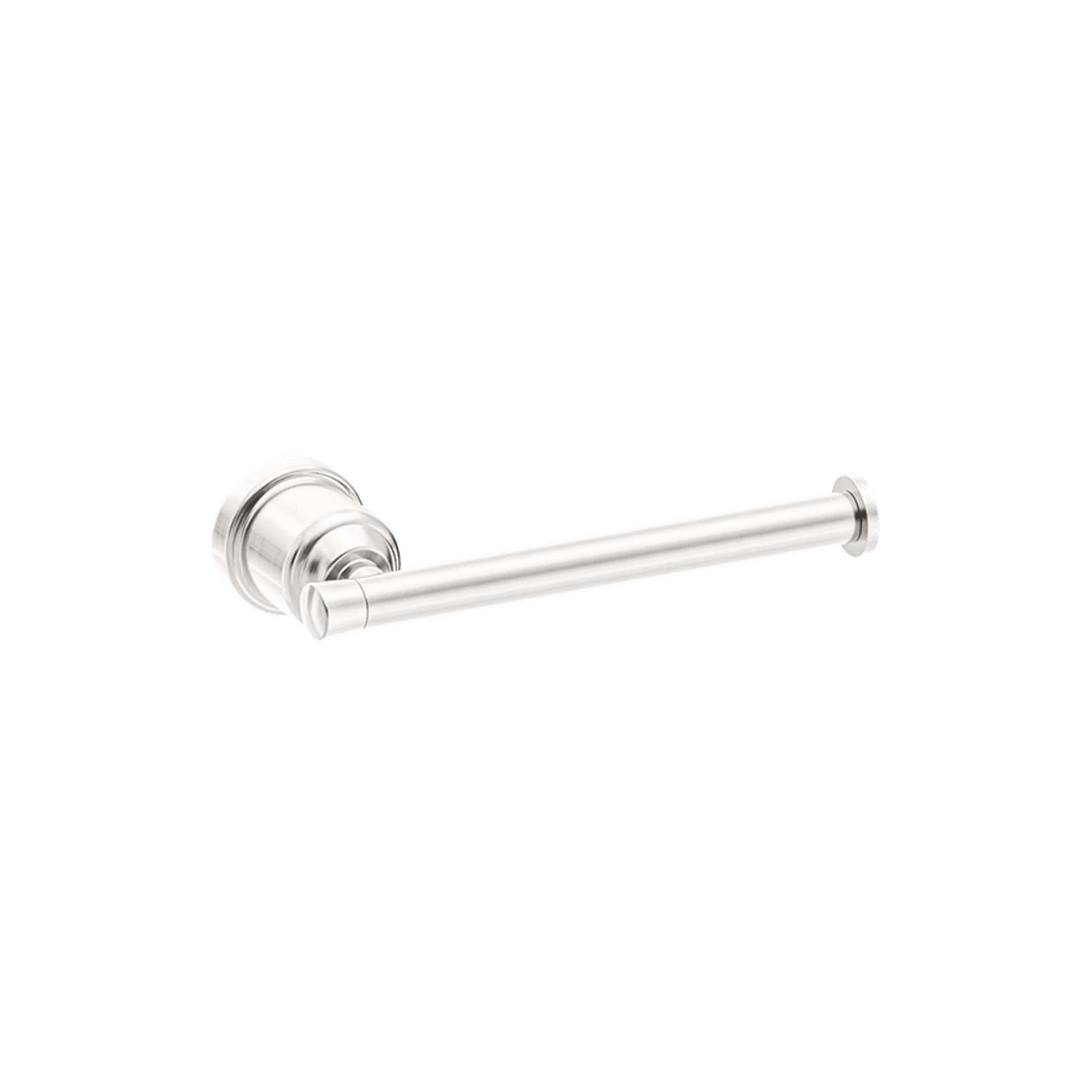 York Toilet Roll Holder Brushed Nickel gallery detail image