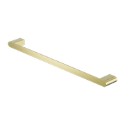 Bianca Single Towel Rail 600mm | Brushed Gold gallery detail image