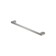 Bianca Single Towel Rail 600mm | Brushed Nickel gallery detail image