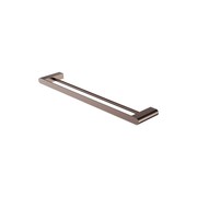 Bianca Double Towel Rail 600mm | Brushed Bronze gallery detail image