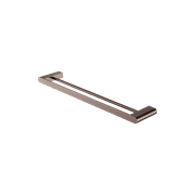 Bianca Double Towel Rail 800mm | Brushed Bronze gallery detail image