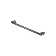 Bianca Single Towel Rail 600mm | Gun Metal gallery detail image