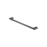 Bianca Single Towel Rail 600mm | Gun Metal gallery detail image