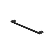Bianca Single Towel Rail 600mm | Matte Black gallery detail image