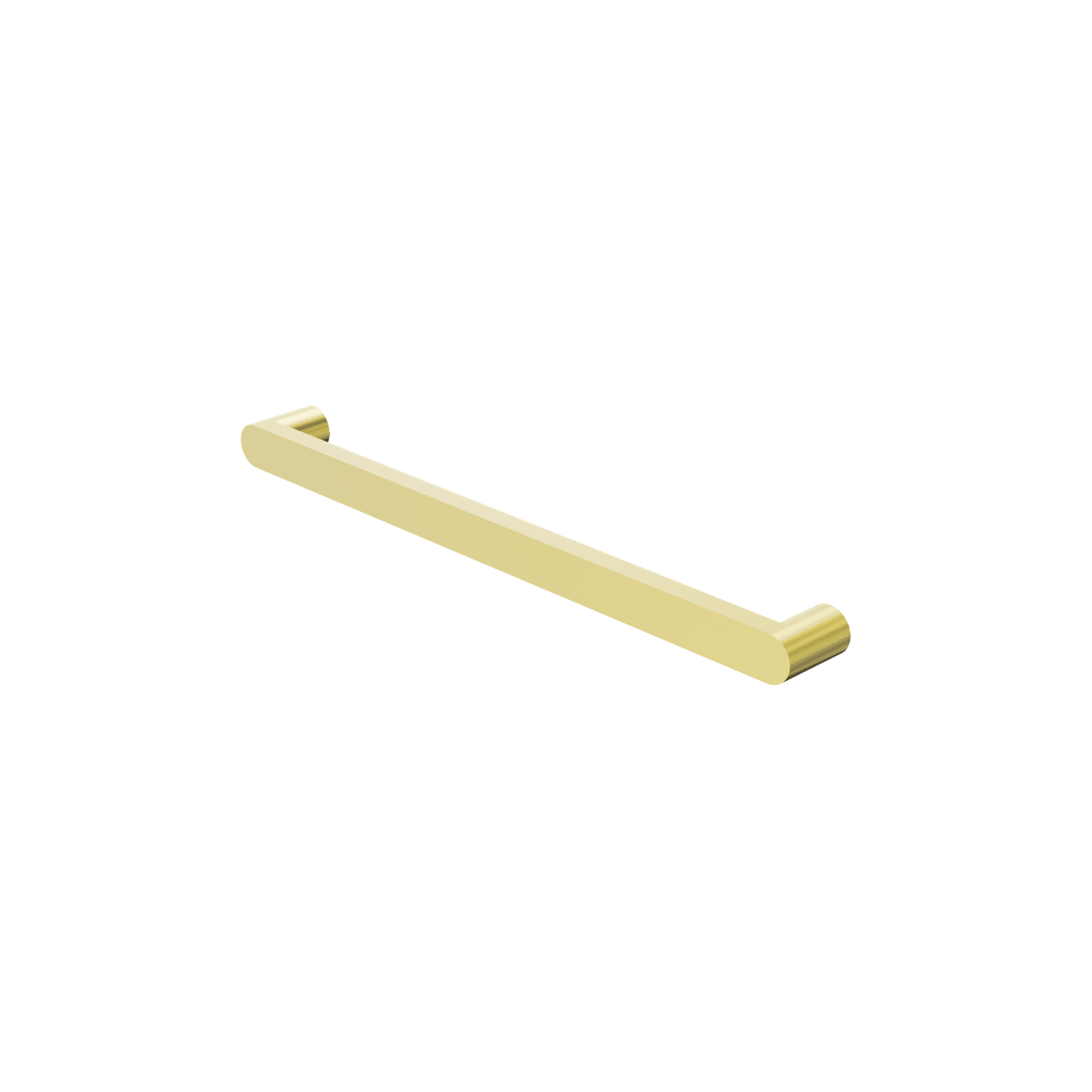 Bianca 240V Single Heated Towel Rail Brushed Gold gallery detail image