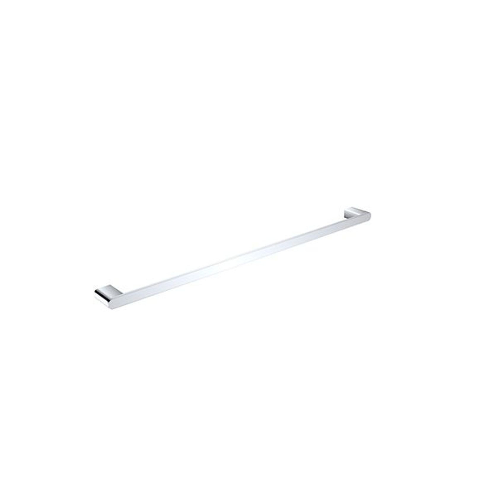 Bianca Single Towel Rail 800mm | Chrome gallery detail image